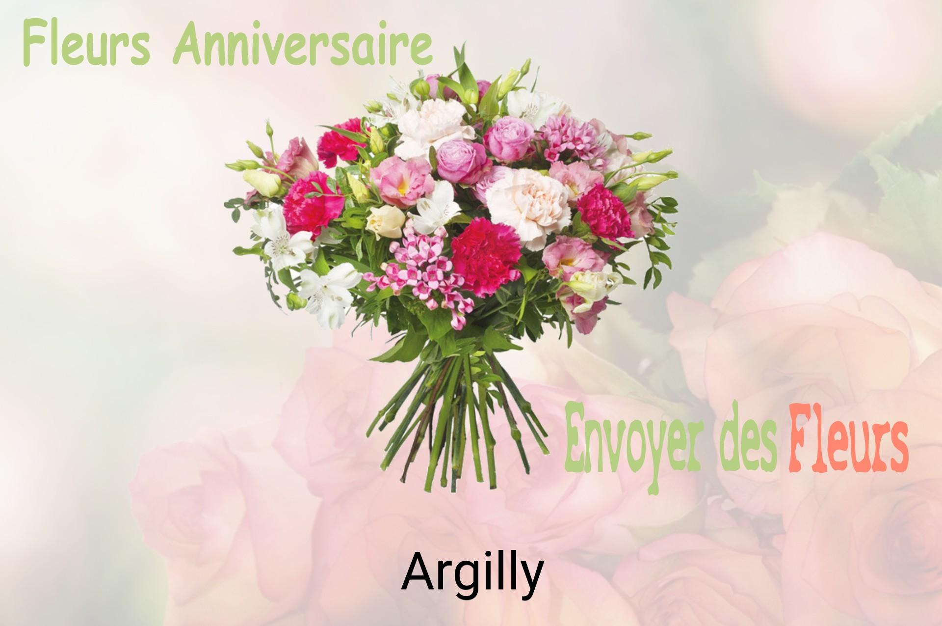 Bouquet de fleurs d’anniversaire livré à Argilly